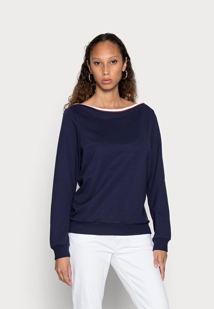 Sweats Anna Field BOAT NECK Bleu Foncé Femme | BBC-4263718